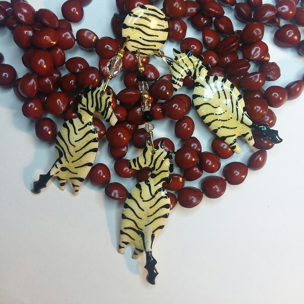 Lunch at the ritz 14k post earings